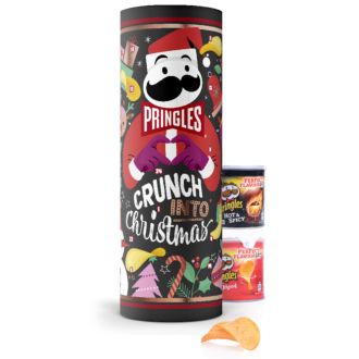 Pringles Adventskalender XXL 75 cm hoch LImited Edition