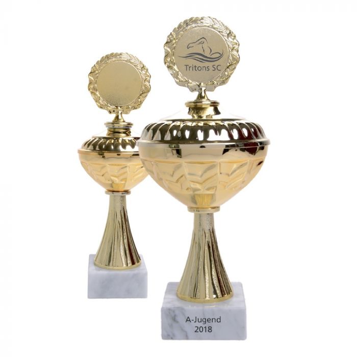 Goldener Pokal Mit Gravur Online Bestellen Hach Onlineshop